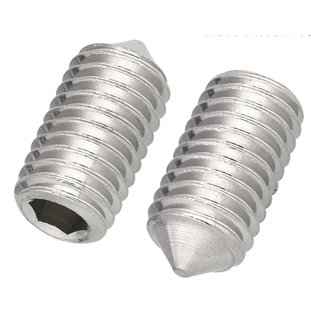 Hex Socket Set Screw Stainless Steel M2-M16 304 10pcs