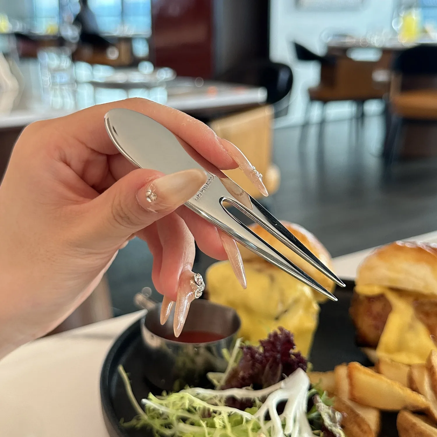 Premium 36 Stainl Steel Fruit Fork Western Dining Dert Fork Cake Serving Utensil Sweet Tooth ential Kitchen Tool