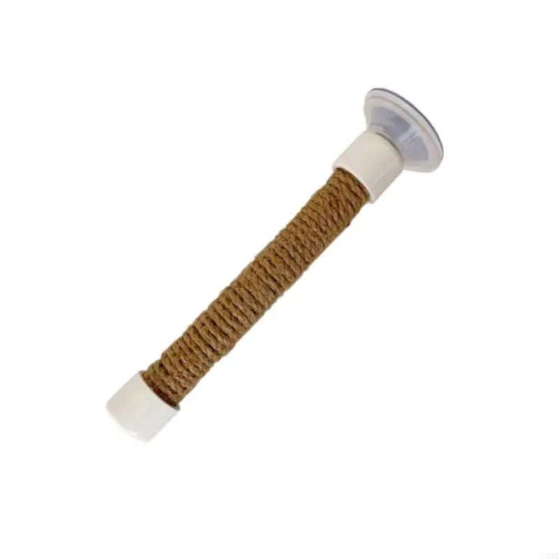 Rod Swing Toy for Bird Perch Stand Grinding Scratchers Perch Suction Cup Molar Chew Toy for Parrots Parakeets