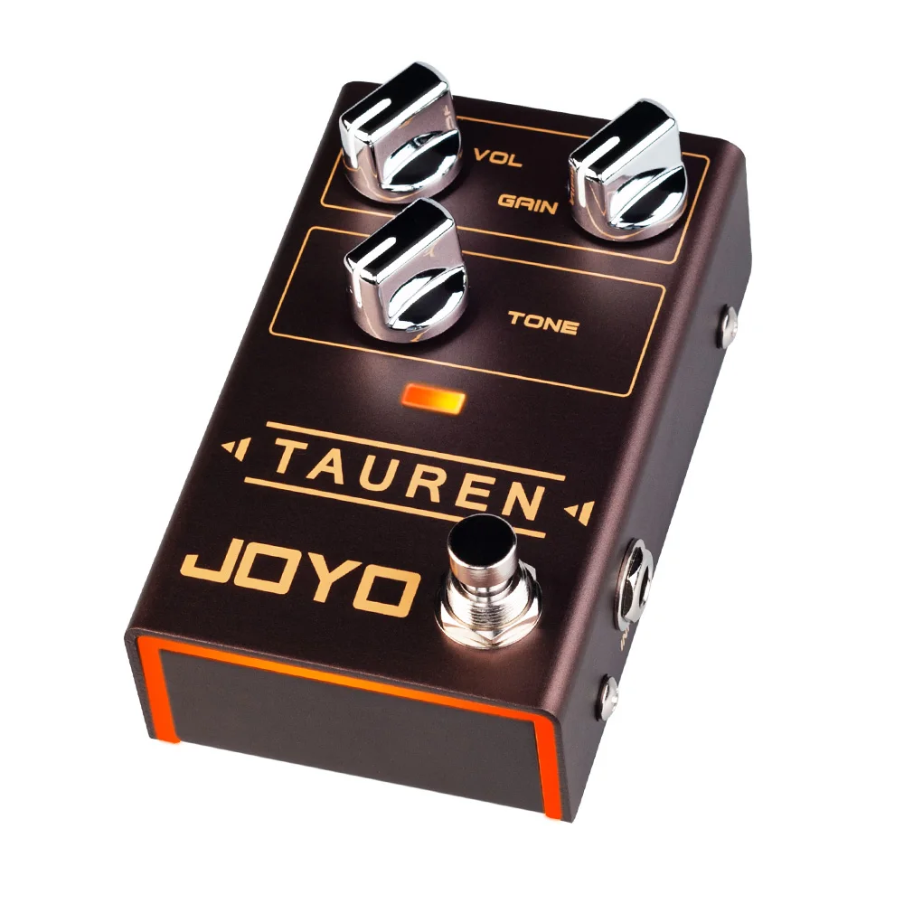 R-01 TAUREN High-Gain Overdrive Pedal Warm Transparent Overdrive Effects Guitar