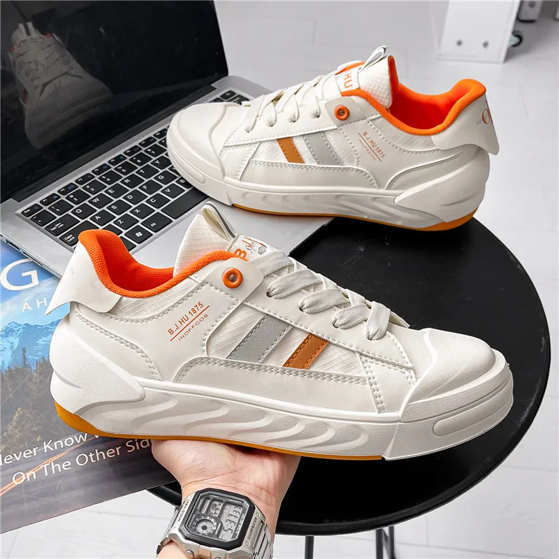 2020 New Arrival Luxury Fashion Men'S Running Shoes Classic Casual Shoes  Printing Leather Fa…