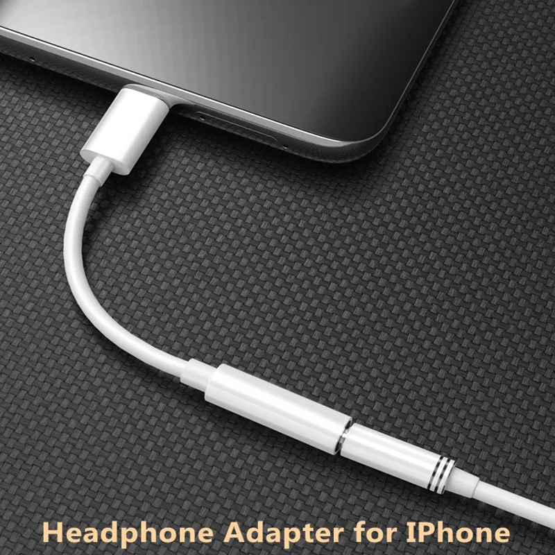Adaptador para iPhone 7 de Lightning a Jack 3,5 mm
