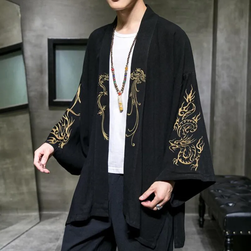 

2023 Hanfu Men's Embroidery Clothing Chinese Style