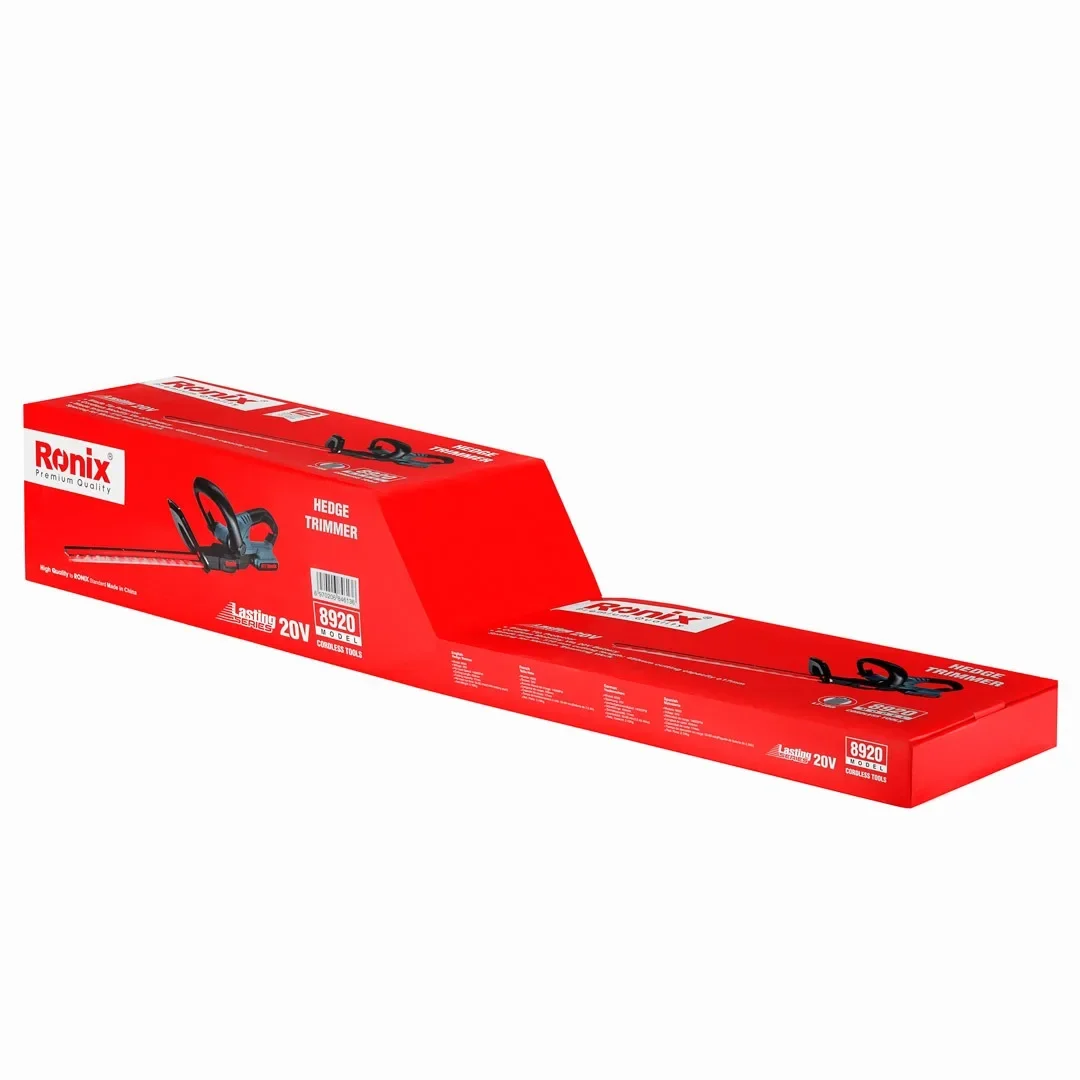 20V Cordless Hedge Trimmer 510mm Blade High-efficiency Hedge Trimmer Machine For Trimming Shrubs And Bushes