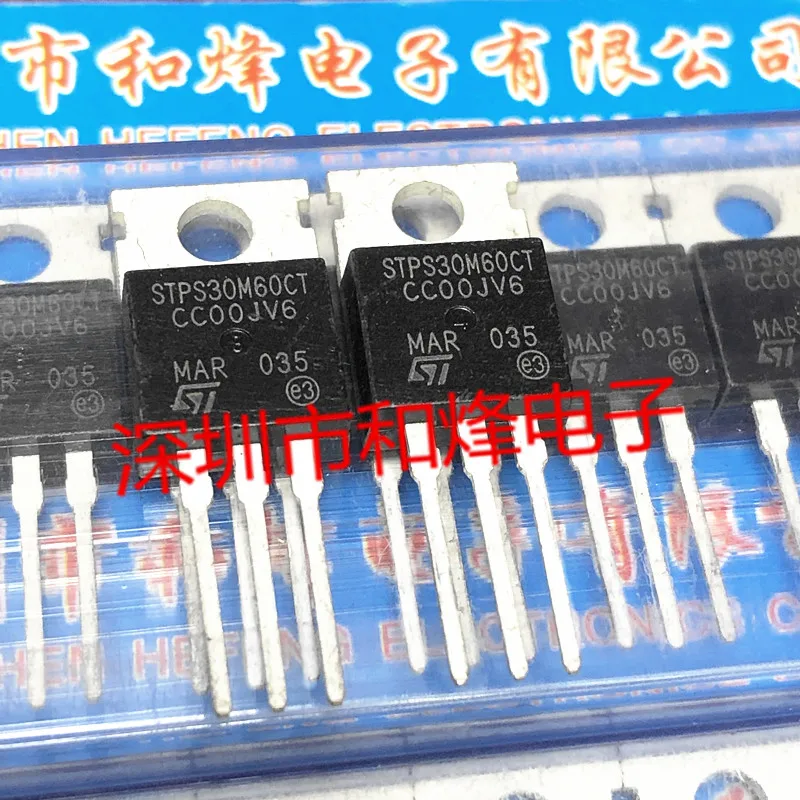 

5PCS-10PCS STPS30M60CT TO-220 60V 30A ORIGINAL ON STOCK