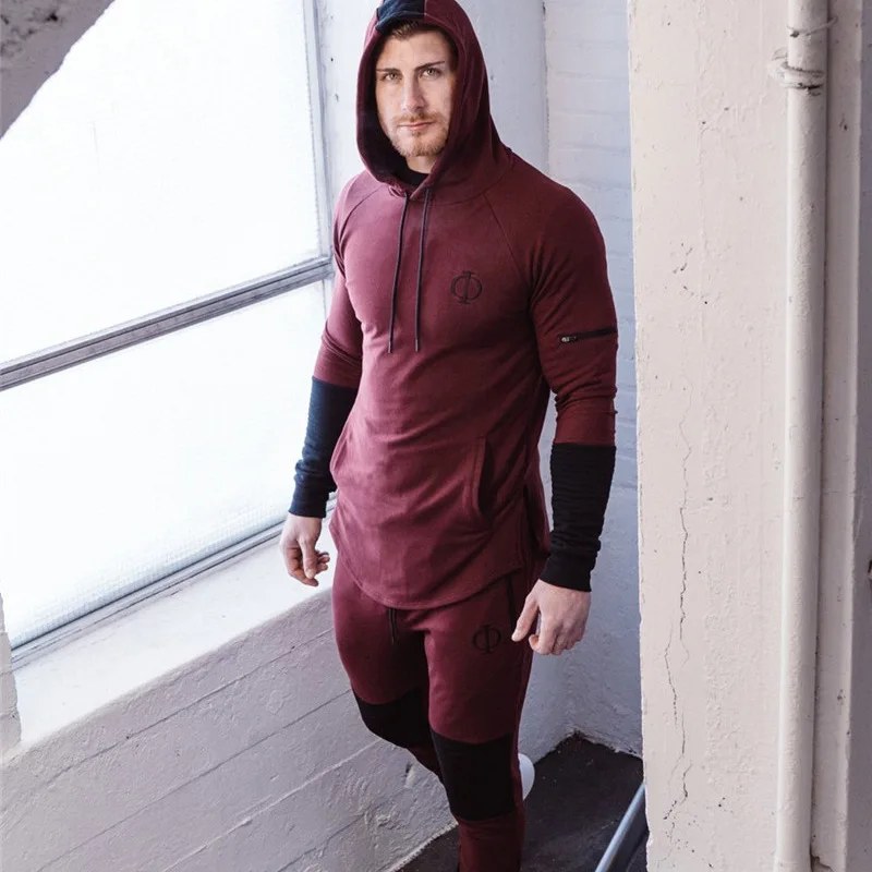 2021 New Mens Spring and Autumn Running Tracksuit Sweatshirt Sports Set Gym Clothing Men Sport Suit Training   Wear letter print two piece tracksuit women s set casual sweatshirt high waist pants sports suits female 2021 spring autumn lady sets