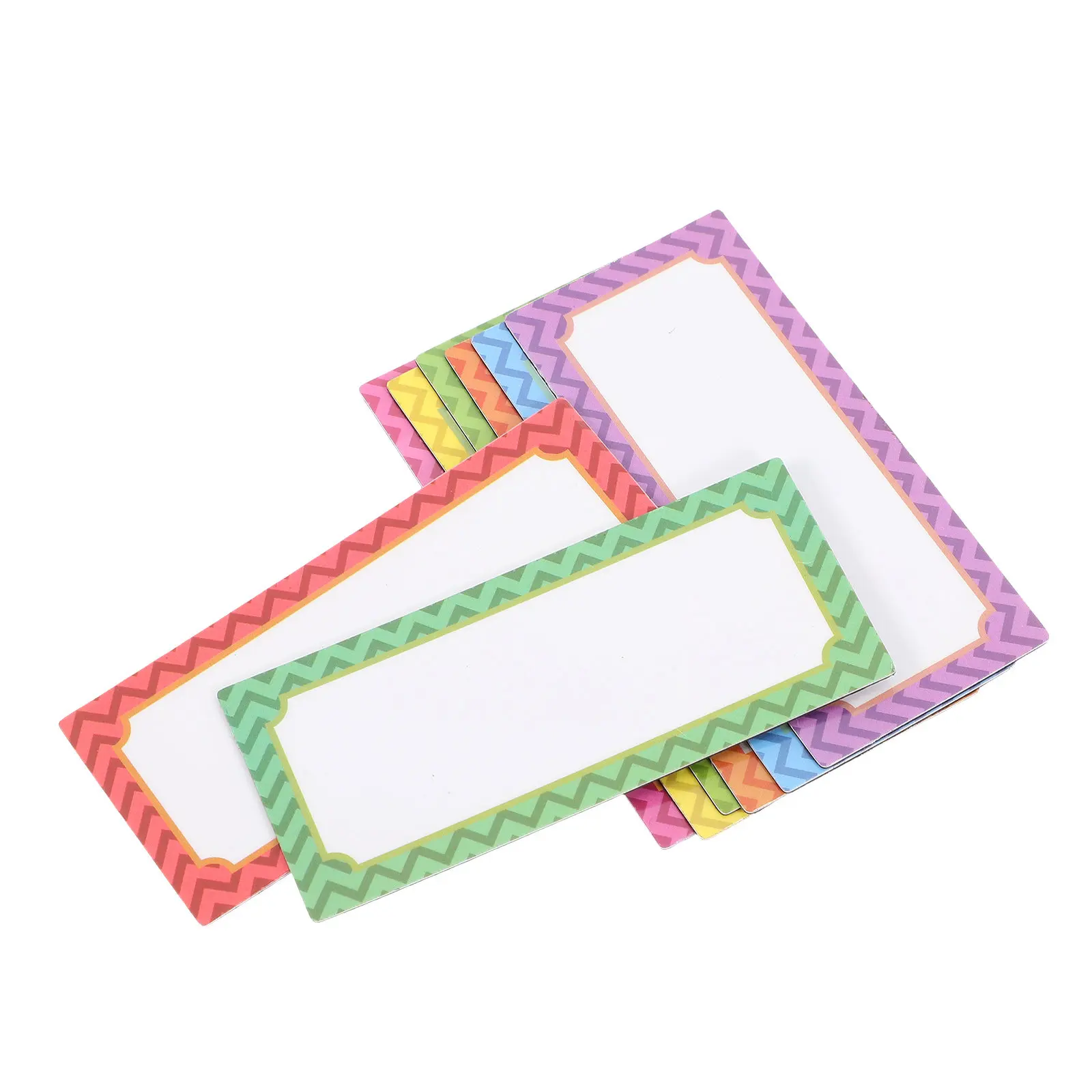 8Pcs 자기 이름표 드라이 지우기 빈 라벨 애완 동물 재료 지울 수 있고 쓸 수 있는 화이트보드 냉장고 캐비닛 창고용