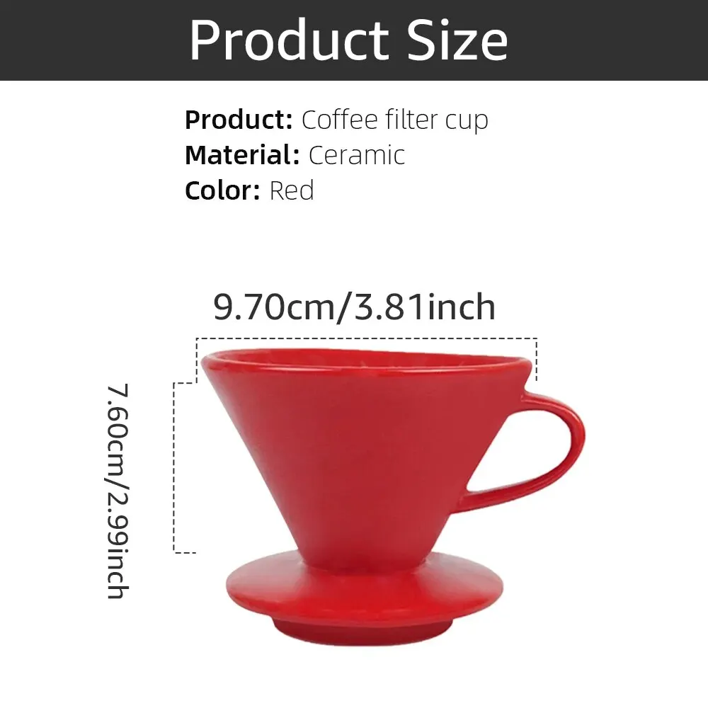 Reusable Ceramic Coffee Filter Size 02 - فلتر قهوة...