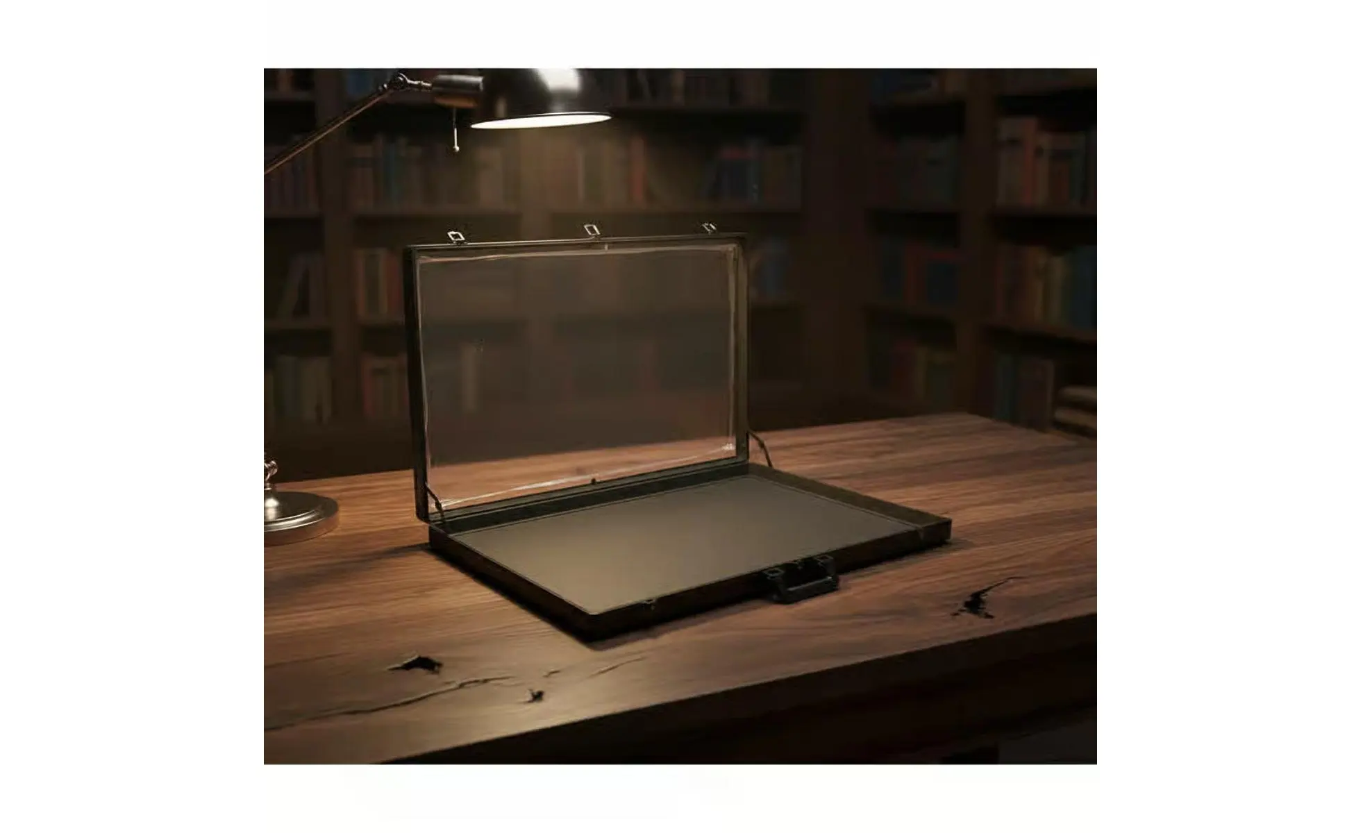 Graded Card Display Case Secure Graded Card Case Ergonomic Handle Lightweight for Collectors, Travel