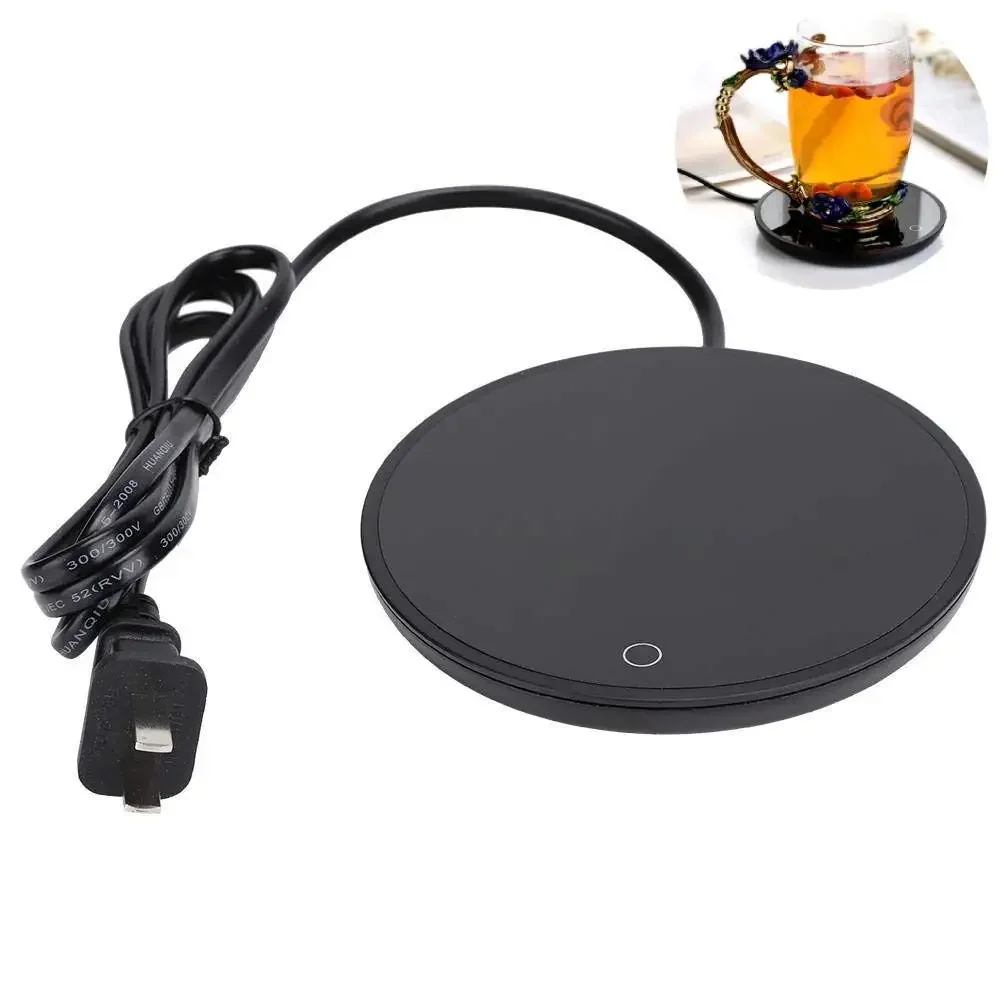 

Чашка с эффективным нагревом воды и возможностью поддержания температуры, Стильный коврик для чашек с улучшенными цифровыми настройками