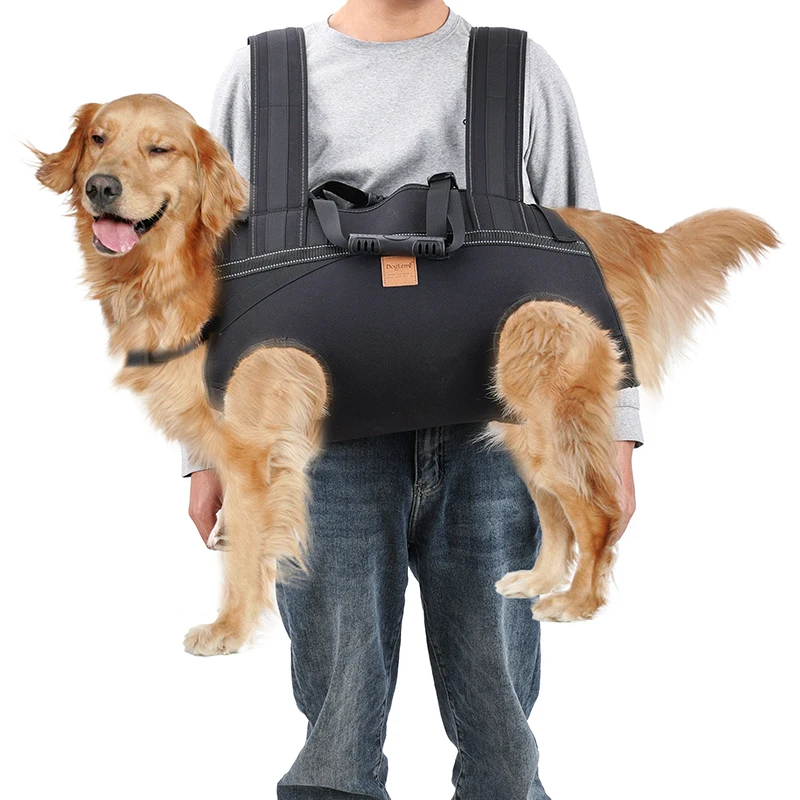 Multifunctional Pet Dog Carrier Backpack Portable Puppy Transportation Bag Medium Large Dogs Comfortable Breathable Shoulder Bag