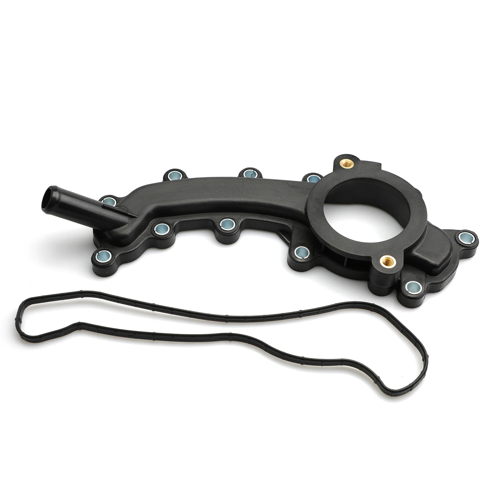 Thermostat Housing, Thermostat Base, Water Outlet 5184653AE, 5184454AE, 5184653AF, 5184653 Suitable for: Chrysler 300C, LX, Jeep