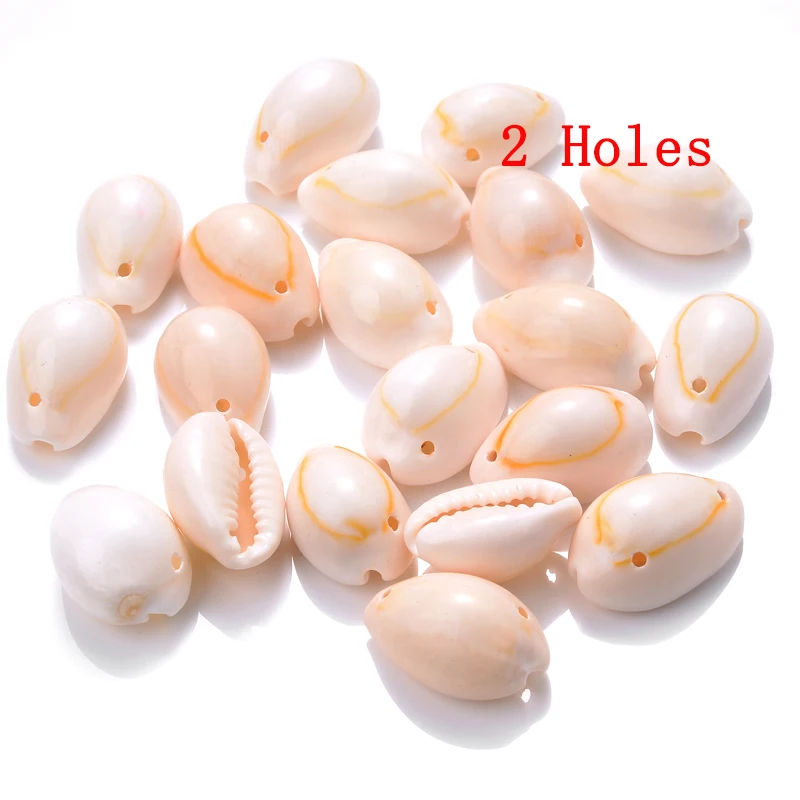 Shell Conch Beads Charm Oval Holes Loose Spacer Beads for DIY Jewelry Making Home Decoration Crafts natural shell ornaments