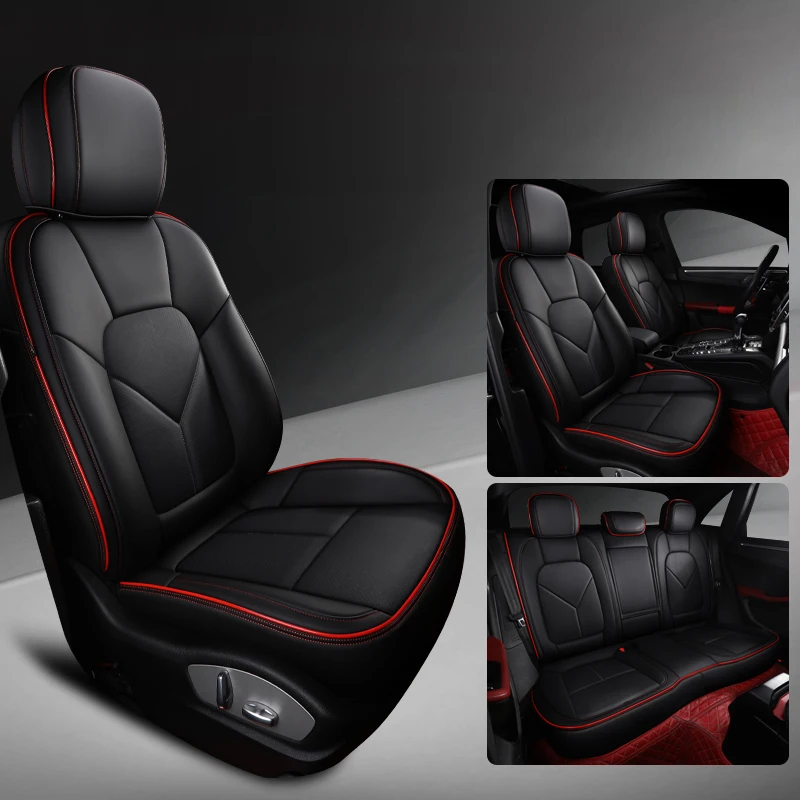 

Custom Car Seat Cover For Ford Mondeo Mk4 Focus Mk4 Explorer Kuga Mustang Fusion S Max Egde EcoSport Man Gifts Auto Accessories