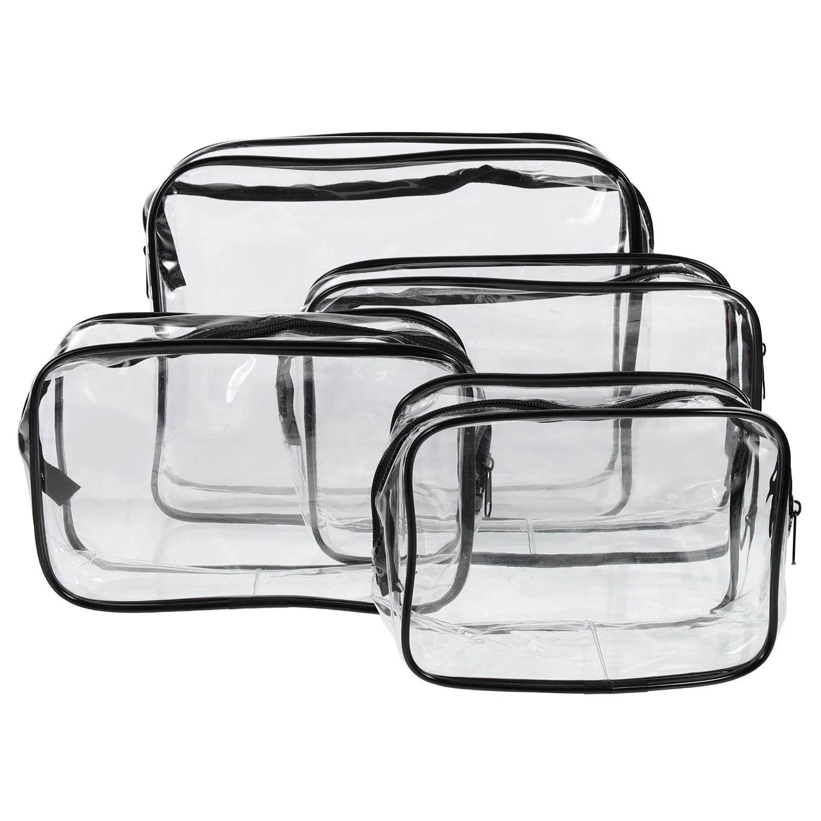 

Pvc Transparent Bag Durable Makeup Woman Wash Travel Cosmetics Washing Storage Bags Pouch Organizer