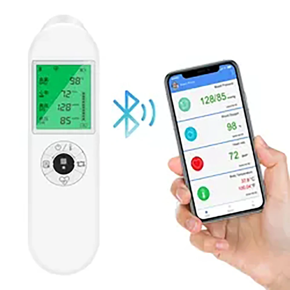 5 in 1 Multifunctional Bluetooth Blood Pressure Monitor for Telemedicine Smart Health Monitor