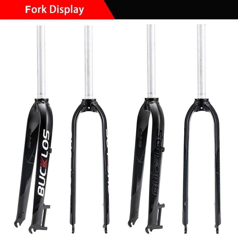BUCKLOS 26 29in Mountain Bike Fork Super Light 1-1/8 Straight