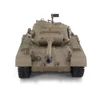 Henglong U.S.A. M26 Panshin 3838-1 Heavy Tank Remote Control Metal Tracked Vehicle Shooting and Smoking Military Model 3