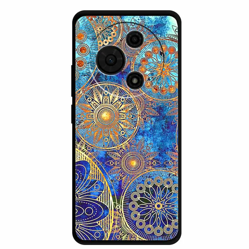 Luxury Rose Fashion Shockproof Silicone Soft TPU Phone Case Cover
