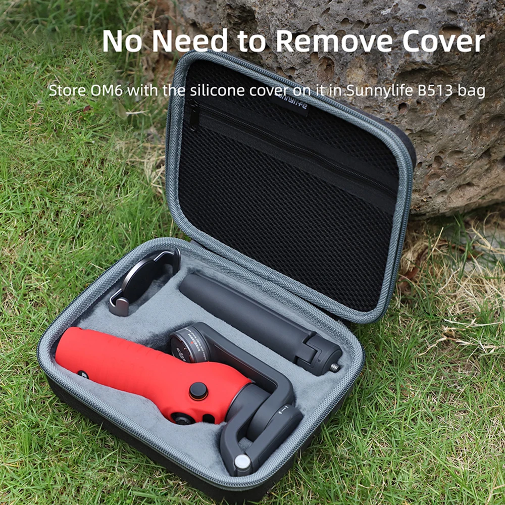Handheld Gimbal Accessories Protective Case OSMO Mobile 6 Silicone Handle Case Anti-scratch Cover Sleeve Protector Washable DJI OM 6 Accessory