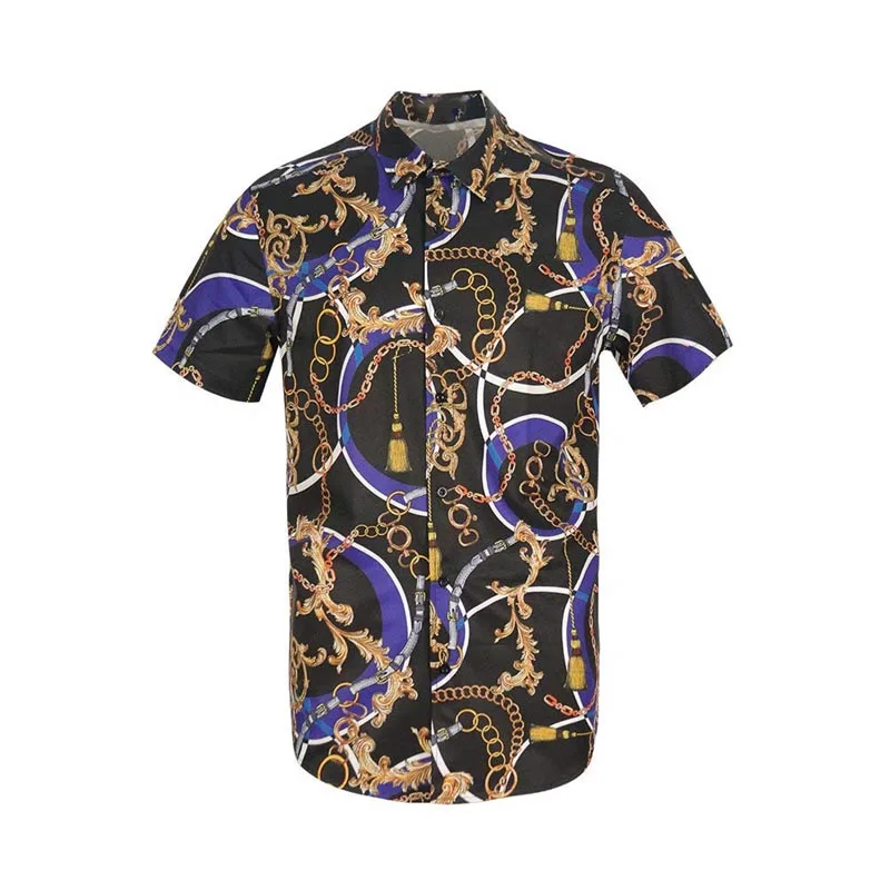 thumbnail image 1 of Camisas con estampado 3D de leopardo para hombre, camisas casuales de manga corta con botones, ropa para hombre, blusas nuevas para hombre, ropa, tops de calidad, 1 of 5
