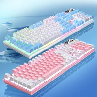 YINDIAO Keyboard Gaming Wired Laptop Desktops PC Computer Office Accessories Low Profile Gamer Keyboards With Numpad 1