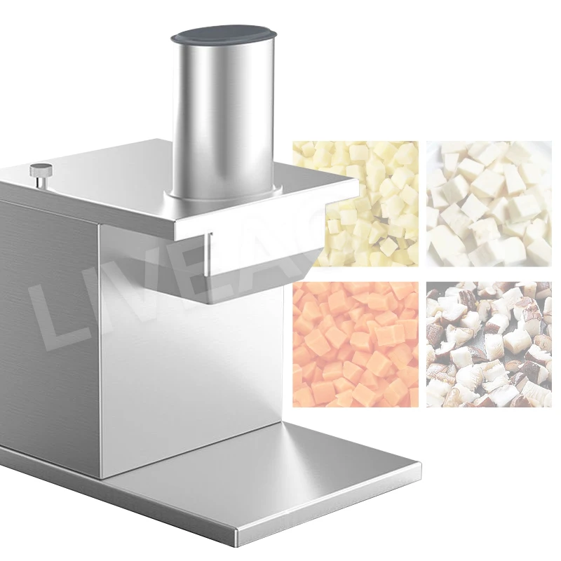 Macchina Per Tagliare A Cubetti Frutta E Verdura Cetriolo Patate Ravanello Cube Cutter Pleurotus Eryngii E Dragon Fruit Dicer