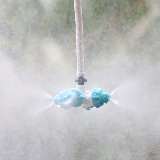 4-9L/H 1-Utas Ködös Fúvóka 19-39L/H Kereszt Porlasztó Sprinkler Otthoni Kerti Hűtőrendszer Spray Fej Öntözés - Image 6
