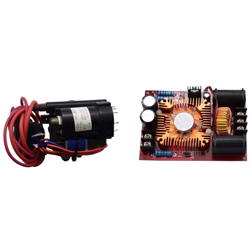 NEW-250W ZVS 테슬라 코일 플라이백 드라이버, 점화 코일, SGTC, 막스 발전기, 팬 포함, 15A DC12-30V