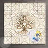 Tree of Life Pendulum Divination Altar Tablecloth Board Game Tarot Pad Rune Table Cloth Astrology Oracles Board Game Mat Square 5