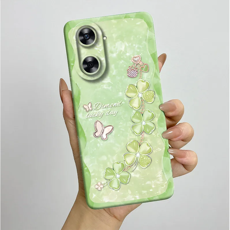 Aesthetic Flowers Silicone Soft Protective Phone Case