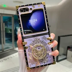 Funda para teléfono Aurora Mariposa Brillante con Holder de Lujo