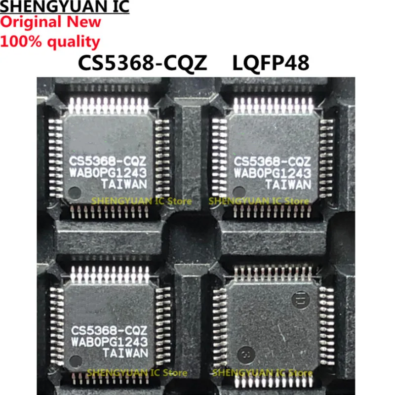 

1 шт./лот CS5368-CQZ CS5368 LQFP48 114 дБ, 192 кГц, 8-канальный A/D преобразователь 100% новый импортный оригинальный 100% качество