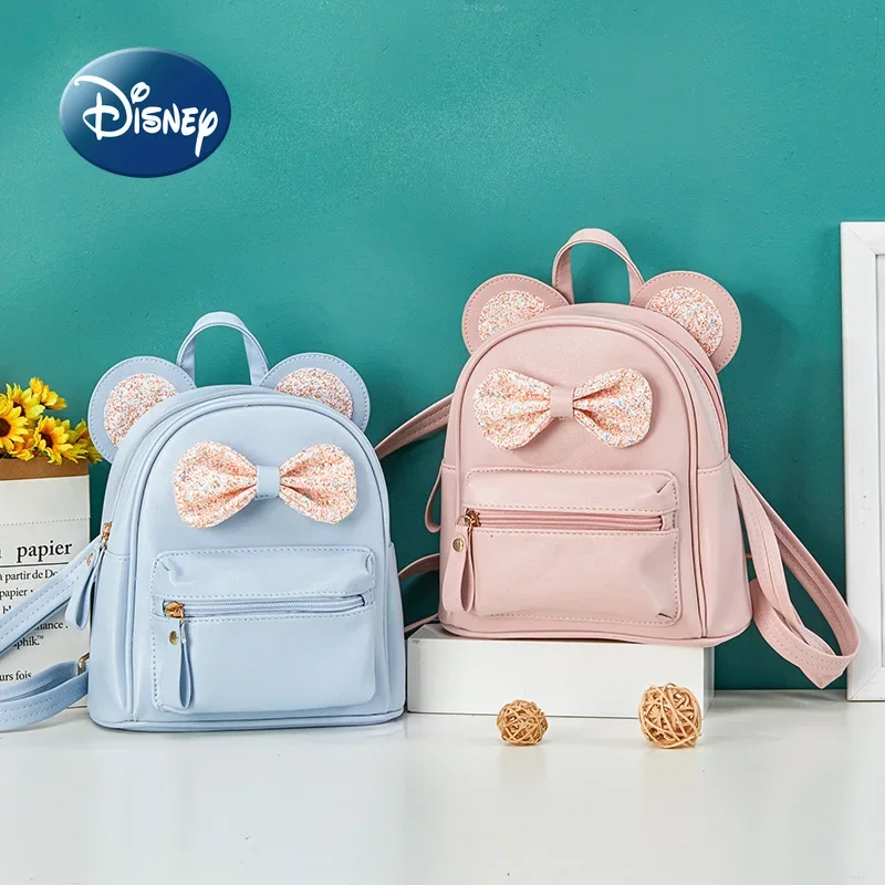 Новинка, рюкзак для девочек Disney с Микки