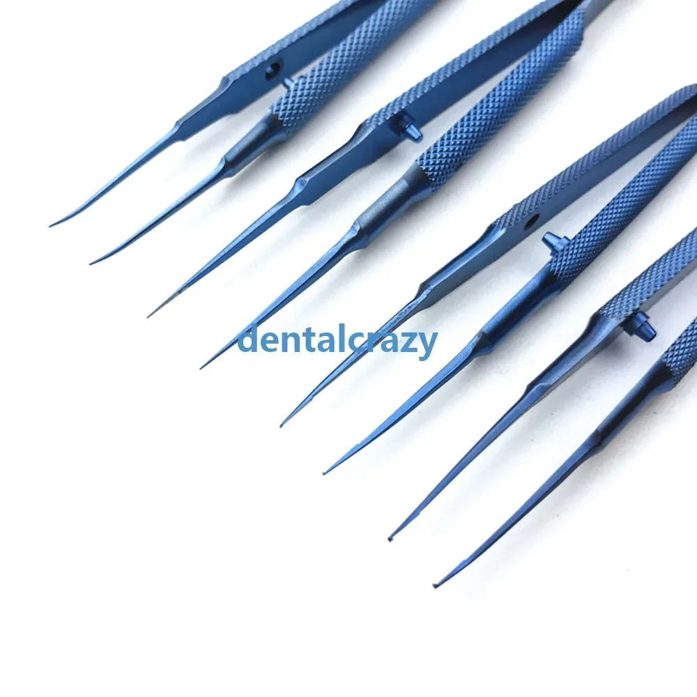 Titanium ophthalmic microsurgical instruments scissors Needle holders tweezers 12.5CM surgical tool ophthalmic tool surgical instruments cornea scissors capsulorhexis forceps ophthalmic calipers needle holder scissors