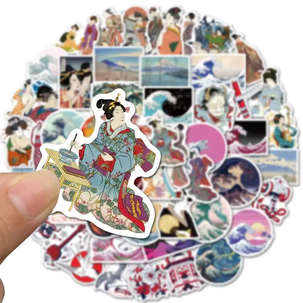 Japanese Style Cartoon Stickers Graffiti Stickers DIY Notebook Phone Case Skateboard Decoration Stickers Decals Stickers