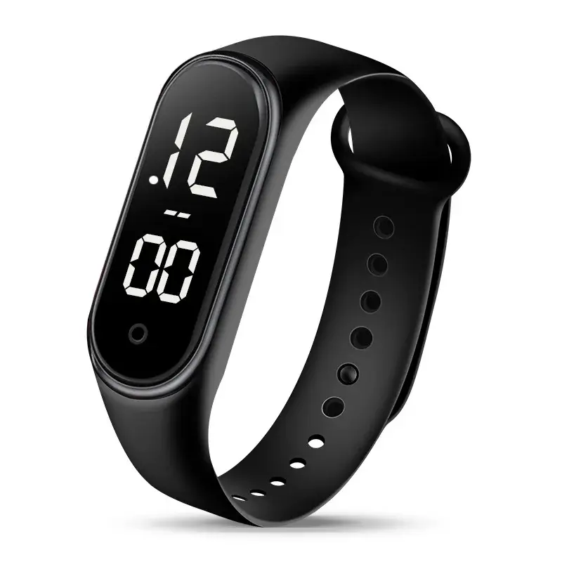 Rubber Luminous Waterproof LED Children's Electronic Watch Casual Fashion Creative Outdoor Sports Student Electronic Watches - Image 6