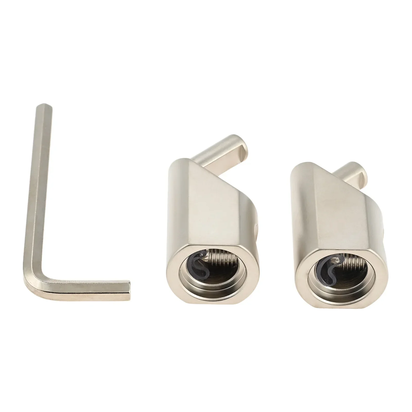 1 Set 45Degree Offset Angled 1/0 To 4 Gauge Amp Input Reducers Wire Terminal Car Audio Power and Ground Input Reducer Connection