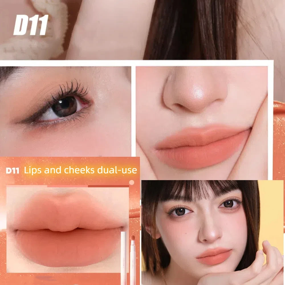 Lip Makeup Lip Glaze Judydoll Matte Lipstick Silky Lip Powder Cream Hydrating Waterproof Long Lasting Velvet