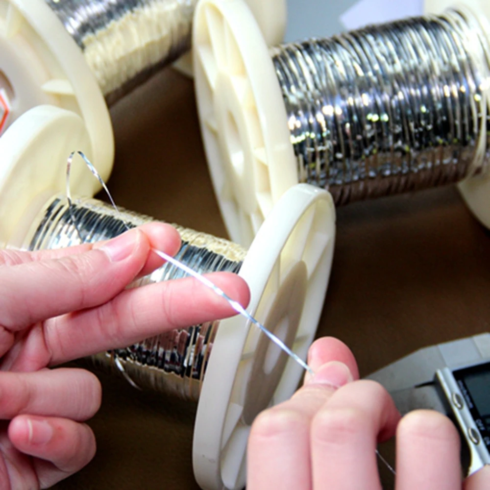 1meter long thick 999 Sterling Silver foil flat - Main Image