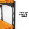 TOUGHBUILT TB-B1S3-M-20 wall mounted toolbox with dedicated shelf and fixed wall shelf 5
