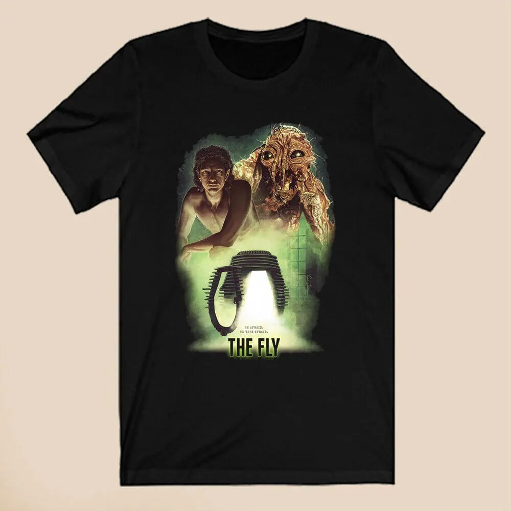 

The Fly Retro Movie Men's Black T-Shirt Size S-5XL