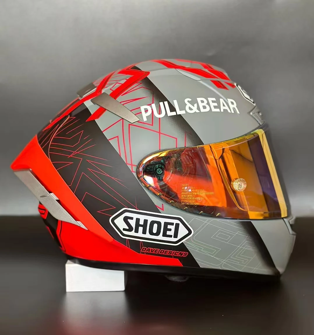 Full Face Motorcycle helmet shoei X14 black concept 2.0
