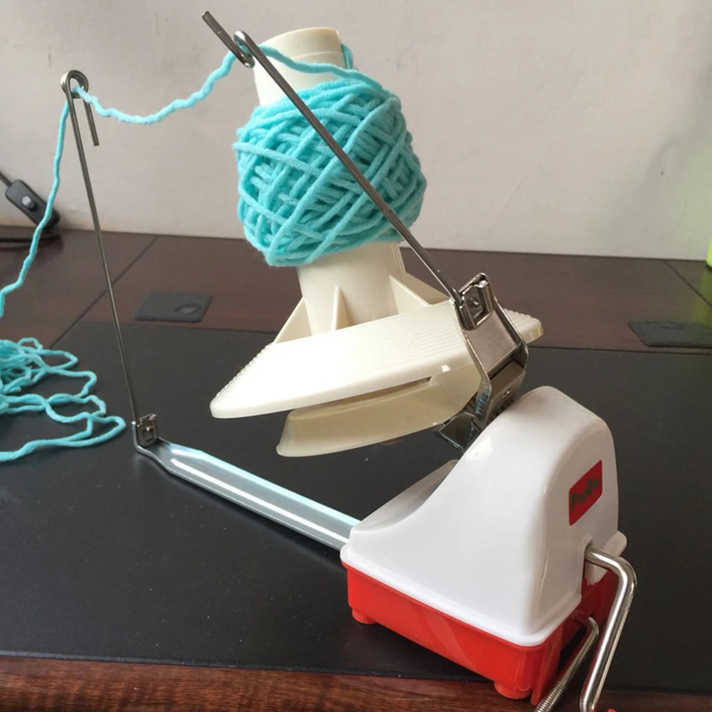 Knitting Machine Handheld Yarn Ball Winder Lace Fiber String Line Ball  Winding Manual Wool Winder Machine Sewing Accessories - Sewing Tools &  Accessory - AliExpress