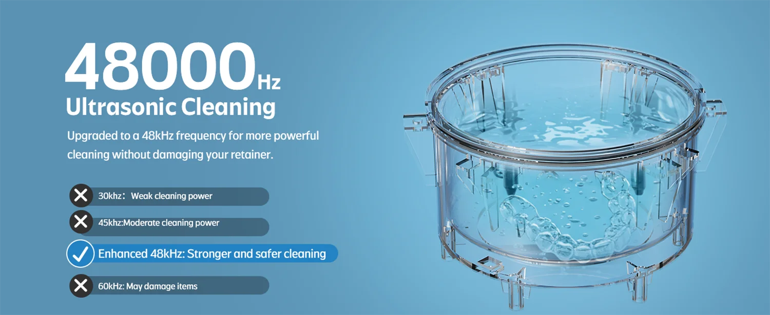 Ultrasonic Retainer Cleaner Machine For Dentures And Jewellery_voghion.com