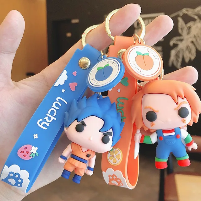 Creative Cartoon Trendy Killer Keychain: A Must-Have for Anime Enthusiasts!