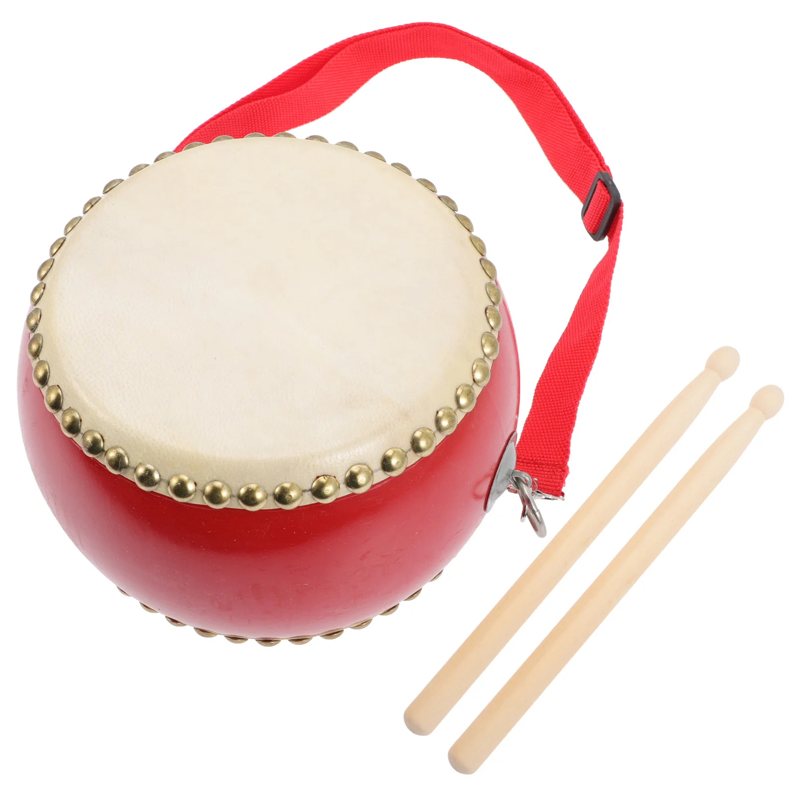 Drum Dancefinger Chinese Taikokids Cymbals Hand Suona Drumsticks Red Folk Mallet Instruments Musical Percussion Gong Waist