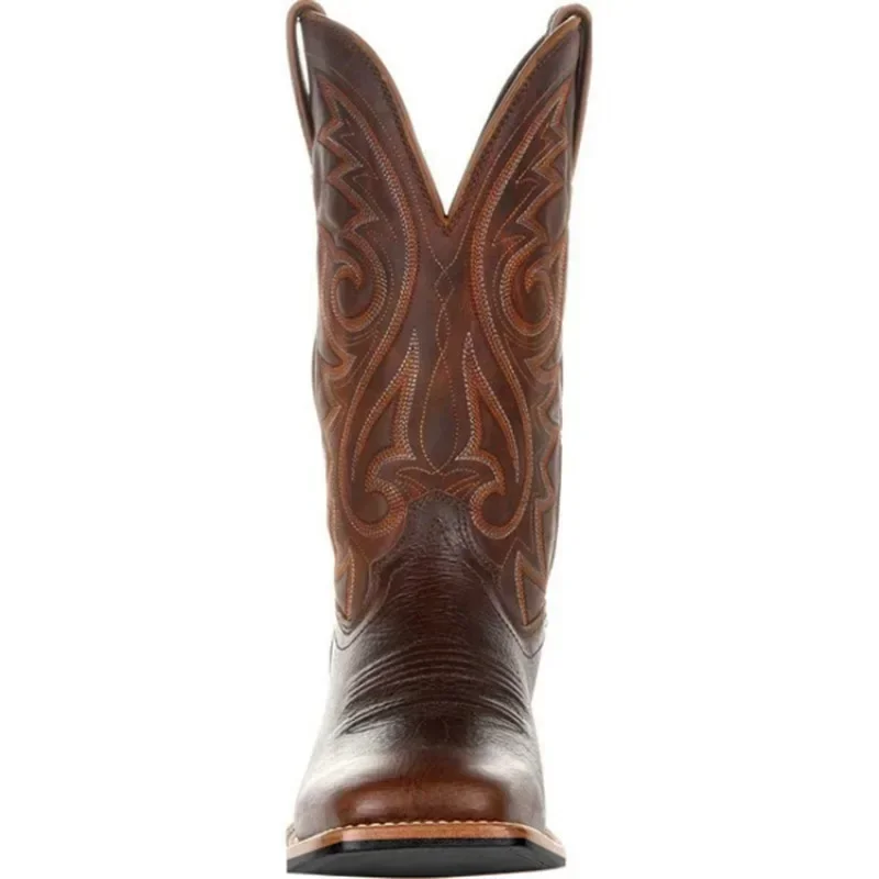 Men's Mid-Calf Western Motorcycle Boots 2
