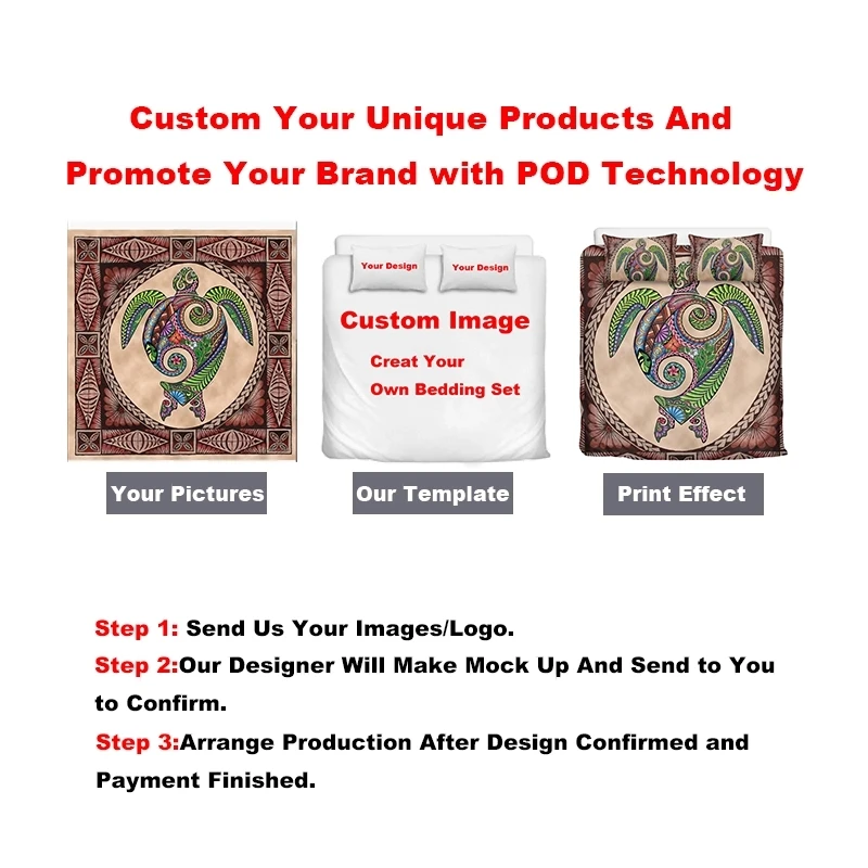 Custom Printing Bedding Sets Duvet Cover Designers Quilt Bedding Set Bed For kKds Polynesian Tribal Samoa Sheet For Beds Bedding S722178974e9a428d9a31f491c6d08fa5c