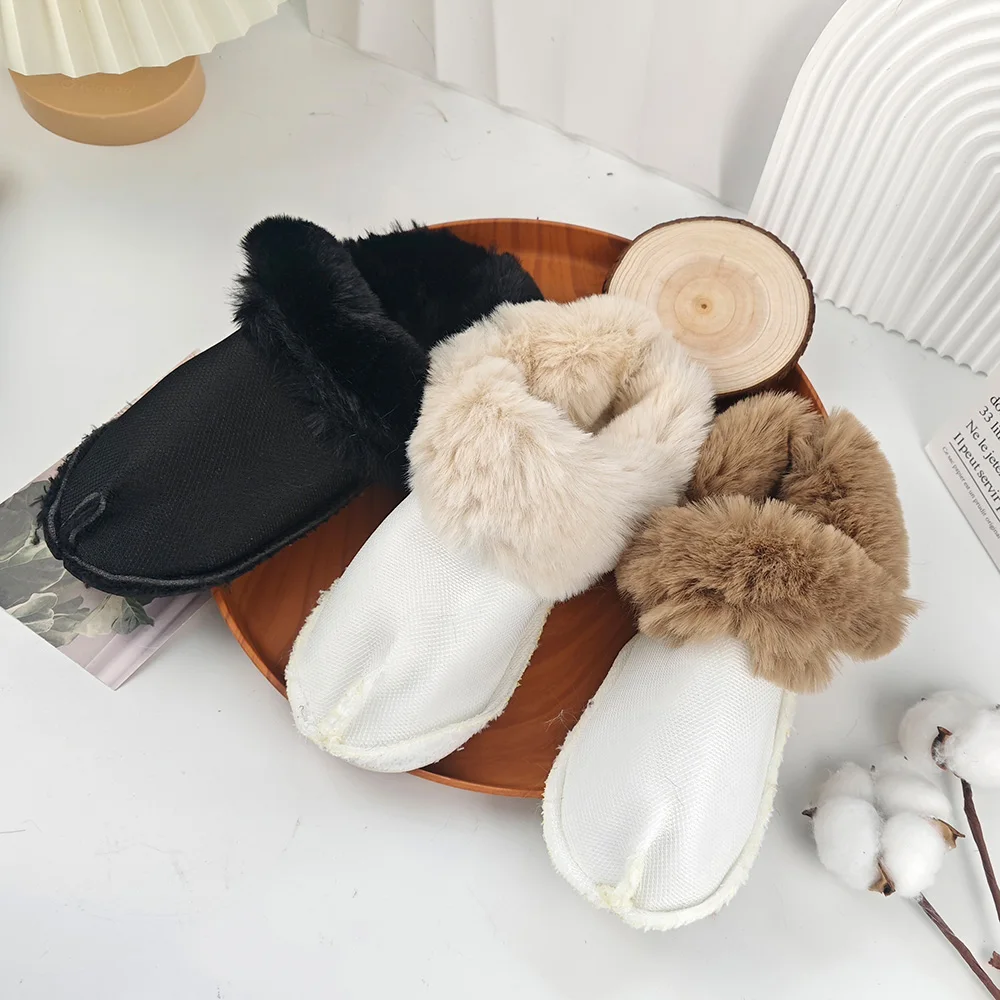 Shoe Insoles Shoe Covers Thicken Plush Insole For Men Women Removable Plush Liner Winter Warm Ankle Sock Shoe Charms